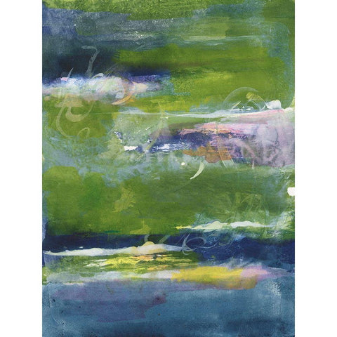 Bales of Color I Black Modern Wood Framed Art Print with Double Matting by Combs, Joyce