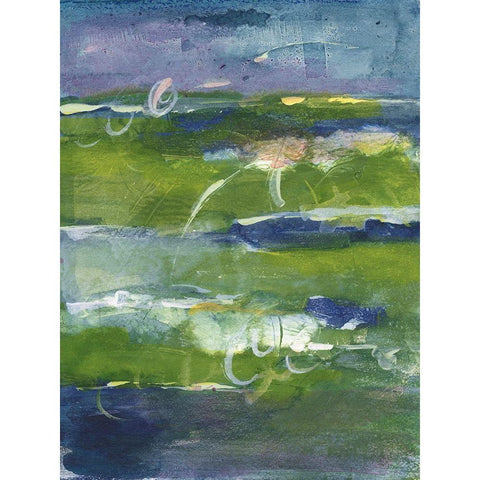 Bales of Color II Black Modern Wood Framed Art Print by Combs, Joyce