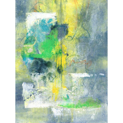 Sweet Things II White Modern Wood Framed Art Print by Combs, Joyce