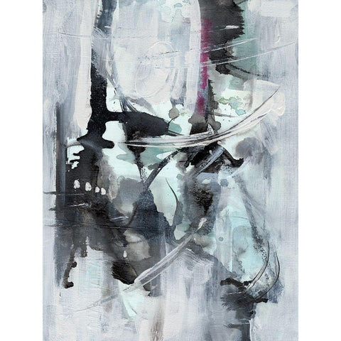Indian Lore II Black Modern Wood Framed Art Print by Combs, Joyce