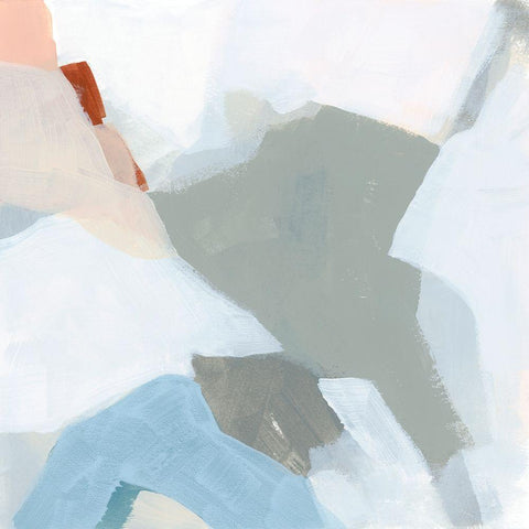 Patch Pocket II Black Ornate Wood Framed Art Print with Double Matting by Vess, June Erica