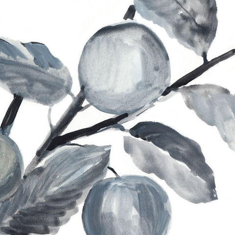 Rustic Vine II Gold Ornate Wood Framed Art Print with Double Matting by Warren, Annie