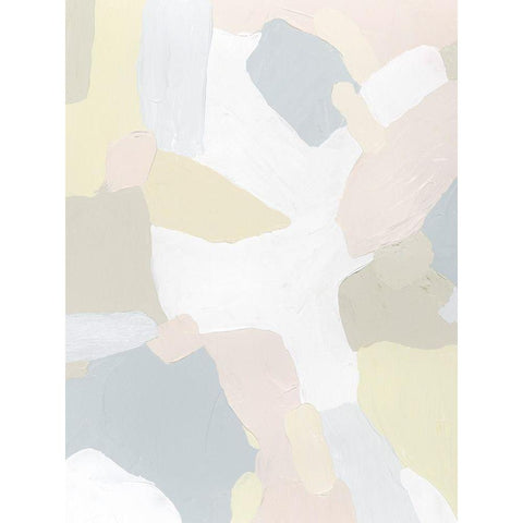 Sweet River I White Modern Wood Framed Art Print by Popp, Grace