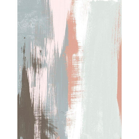 Sandstone Peel I White Modern Wood Framed Art Print by Vess, June Erica