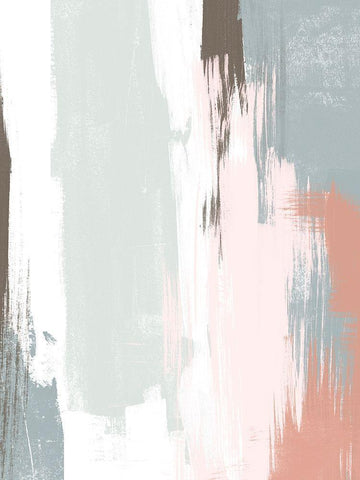 Sandstone Peel III Black Ornate Wood Framed Art Print with Double Matting by Vess, June Erica