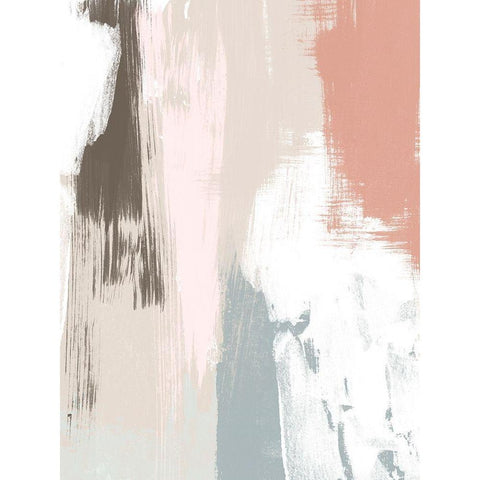 Sandstone Peel IV Black Modern Wood Framed Art Print with Double Matting by Vess, June Erica