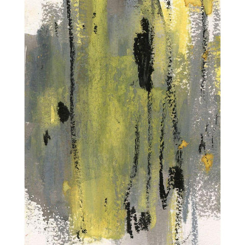 Loft Pastel II Black Modern Wood Framed Art Print with Double Matting by Dixon, Samuel