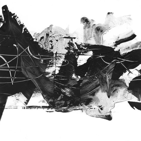 Make Some Noise I Black Modern Wood Framed Art Print by Harper, Ethan