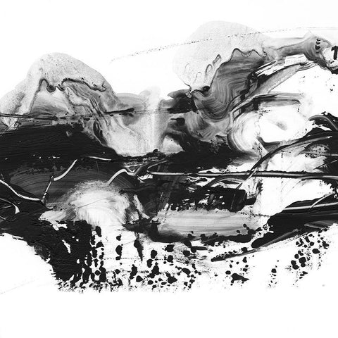 Make Some Noise II White Modern Wood Framed Art Print by Harper, Ethan