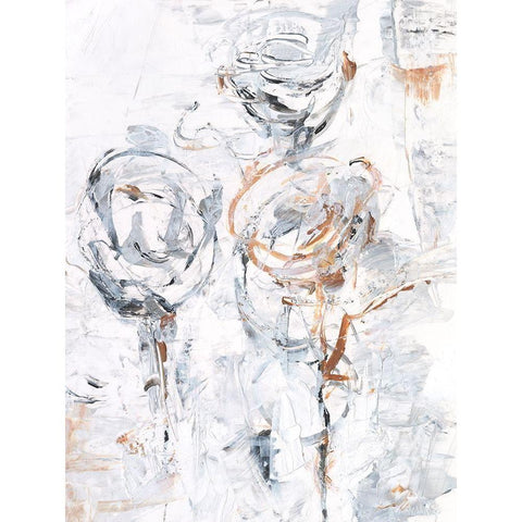 Spring Wildflowers I Black Modern Wood Framed Art Print by Harper, Ethan