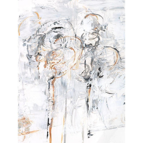 Spring Wildflowers II White Modern Wood Framed Art Print by Harper, Ethan