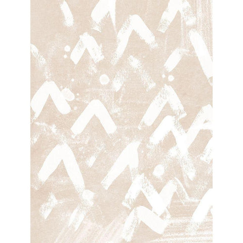 Earth Etching III Black Modern Wood Framed Art Print with Double Matting by Vess, June Erica