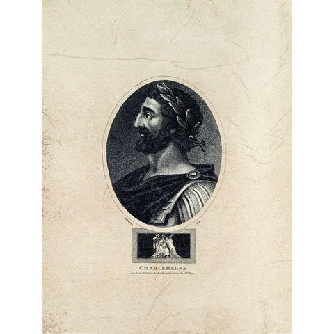 Royal Portraits I Gold Ornate Wood Framed Art Print with Double Matting by Unknown