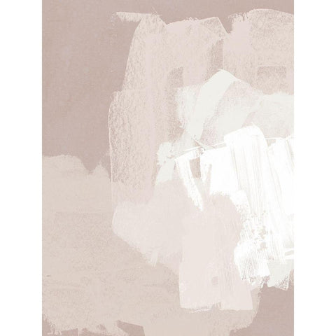 Cloud Slate II White Modern Wood Framed Art Print by Vess, June Erica