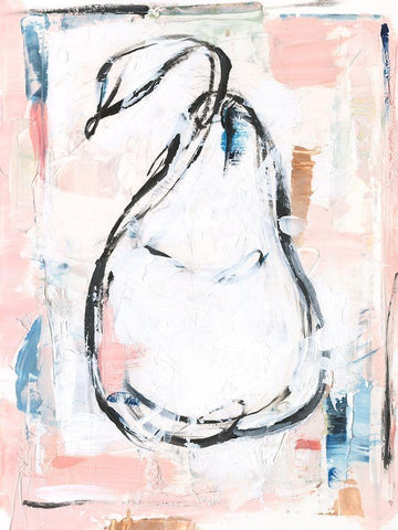 Candied Fruit II White Modern Wood Framed Art Print with Double Matting by Harper, Ethan