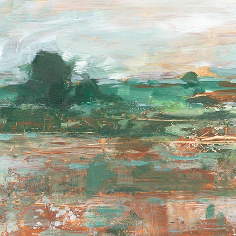 Approaching Autumn I Gold Ornate Wood Framed Art Print with Double Matting by Harper, Ethan