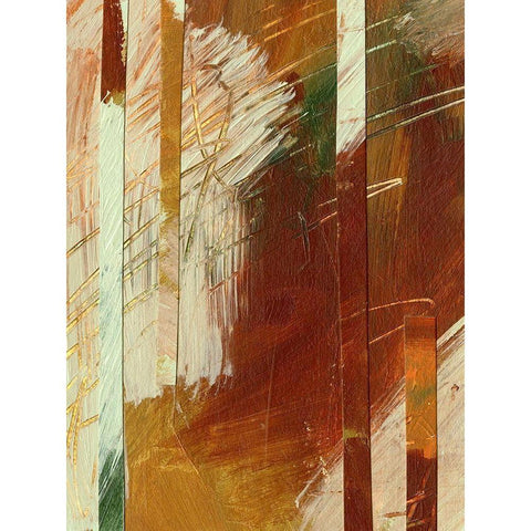 Wheaten I Black Modern Wood Framed Art Print by Moore, Regina