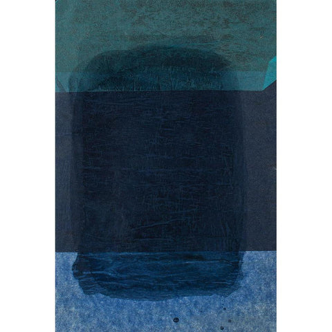 Remembering Rothko II Black Modern Wood Framed Art Print with Double Matting by Delamater, Rob