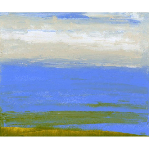 North Fork I Black Modern Wood Framed Art Print by Gordon, Sharon