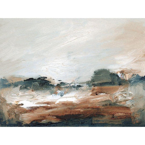 Lingering Light III Black Modern Wood Framed Art Print with Double Matting by Gordon, Sharon
