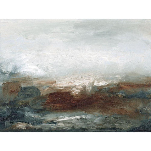 Lingering Light IV Black Modern Wood Framed Art Print by Gordon, Sharon