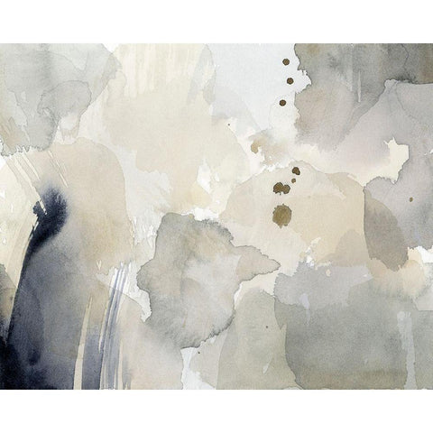 Dried Bergamot in Mist IV Black Modern Wood Framed Art Print by Popp, Grace