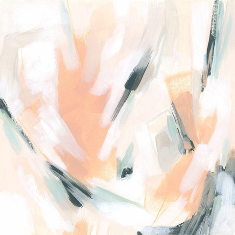 Sand Slice II Gold Ornate Wood Framed Art Print with Double Matting by Vess, June Erica