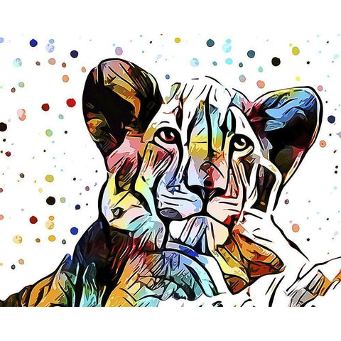 Motley Crew in Color I Gold Ornate Wood Framed Art Print with Double Matting by Aldridge, Ashley