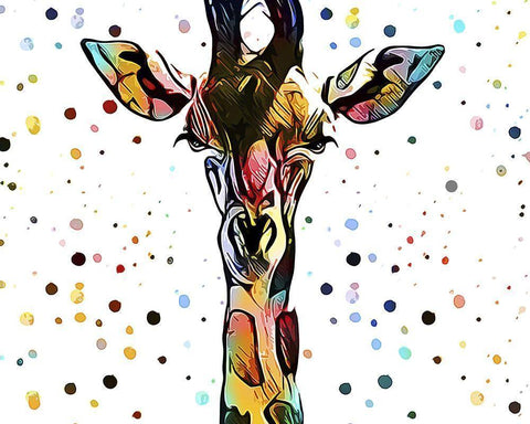 Motley Crew in Color II White Modern Wood Framed Art Print with Double Matting by Aldridge, Ashley