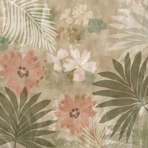 Flower Memories I White Modern Wood Framed Art Print by Kouta, Flora