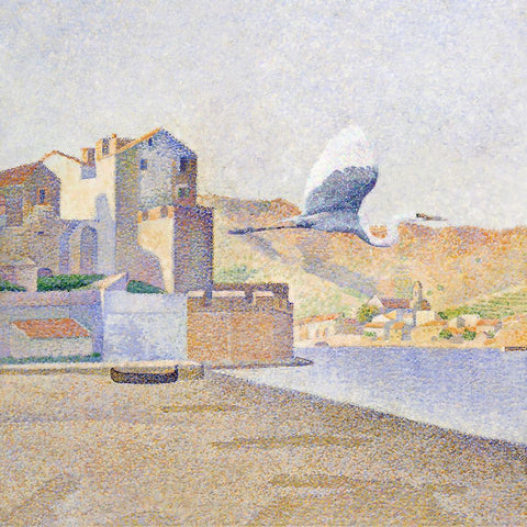 Pointillism II Black Modern Wood Framed Art Print by Hunziker, Steve