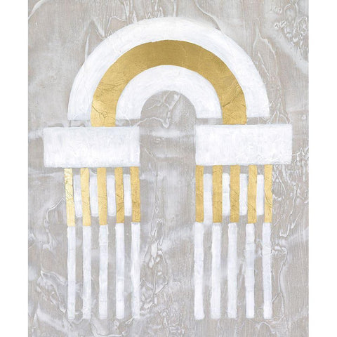 Mezzanine II Black Modern Wood Framed Art Print by Lam, Vanna