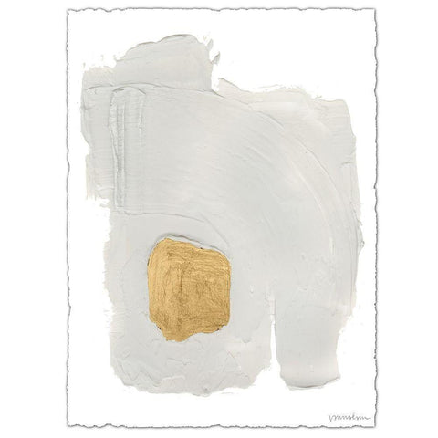 Opted-In I Gold Ornate Wood Framed Art Print with Double Matting by Lam, Vanna
