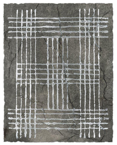 Manifolds I Black Ornate Wood Framed Art Print with Double Matting by Lam, Vanna