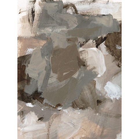 Coffee I White Modern Wood Framed Art Print by Long, Christina