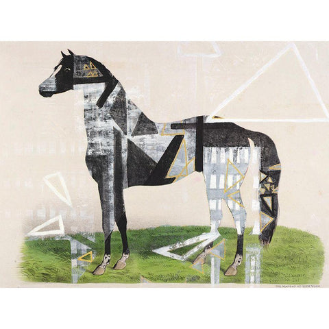 Legacy Black Modern Wood Framed Art Print by Arbel, Lori