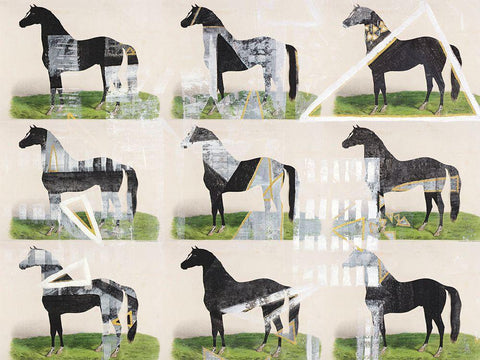 Legacies Black Ornate Wood Framed Art Print with Double Matting by Arbel, Lori