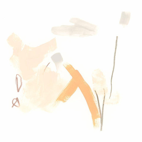 Citrus Space II Gold Ornate Wood Framed Art Print with Double Matting by Vess, June Erica