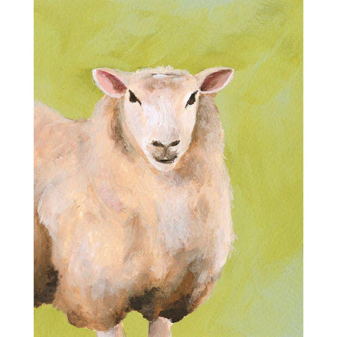 Farm Buds I Black Modern Wood Framed Art Print with Double Matting by Moore, Regina