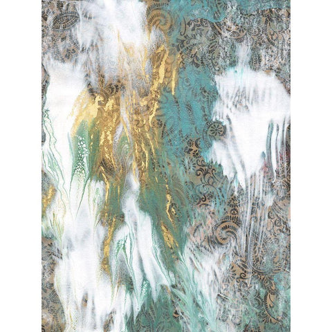 Ancient Teachings II Black Modern Wood Framed Art Print by Bramma, Lila