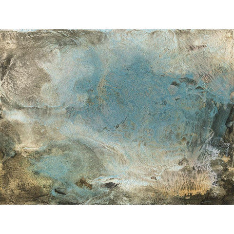Proximity II White Modern Wood Framed Art Print by Bramma, Lila