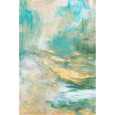 Meet Me There I Black Modern Wood Framed Art Print with Double Matting by Bramma, Lila