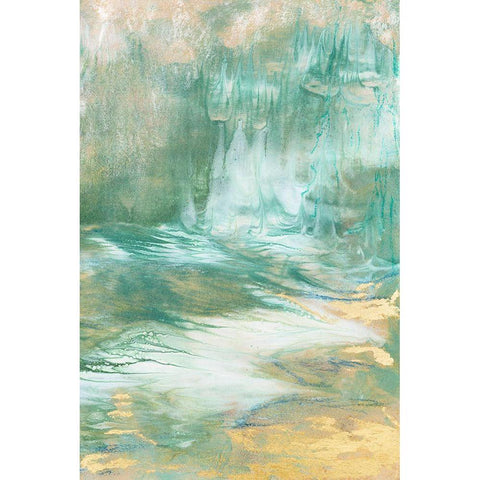 Meet Me There II White Modern Wood Framed Art Print by Bramma, Lila