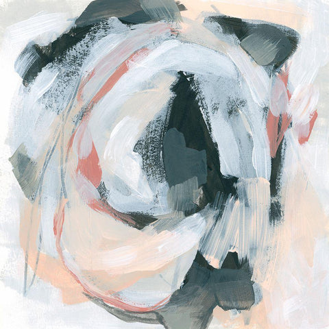 Portal I White Modern Wood Framed Art Print by Vess, June Erica