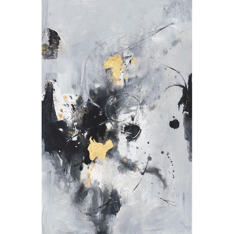 The Dance IV White Modern Wood Framed Art Print by Combs, Joyce