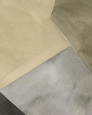 Tectonic Shift III Black Ornate Wood Framed Art Print with Double Matting by Popp, Grace