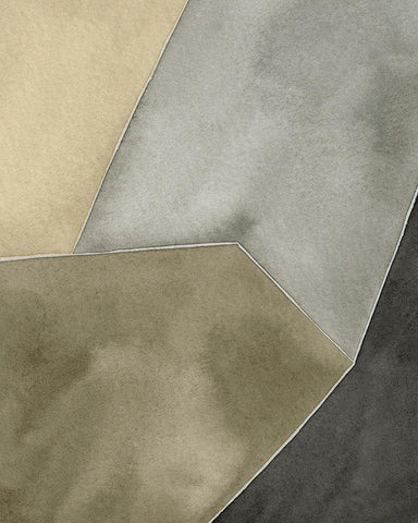 Tectonic Shift IV Black Ornate Wood Framed Art Print with Double Matting by Popp, Grace