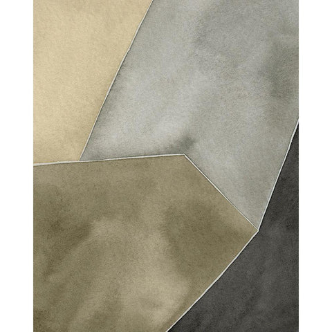 Tectonic Shift IV White Modern Wood Framed Art Print by Popp, Grace