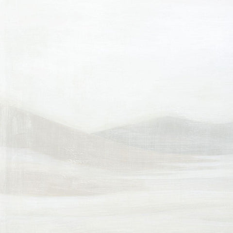 White Sand Storm I Black Modern Wood Framed Art Print by Popp, Grace