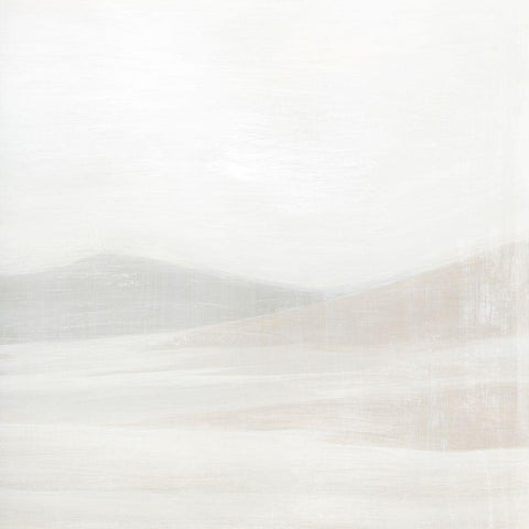 White Sand Storm II Black Modern Wood Framed Art Print with Double Matting by Popp, Grace